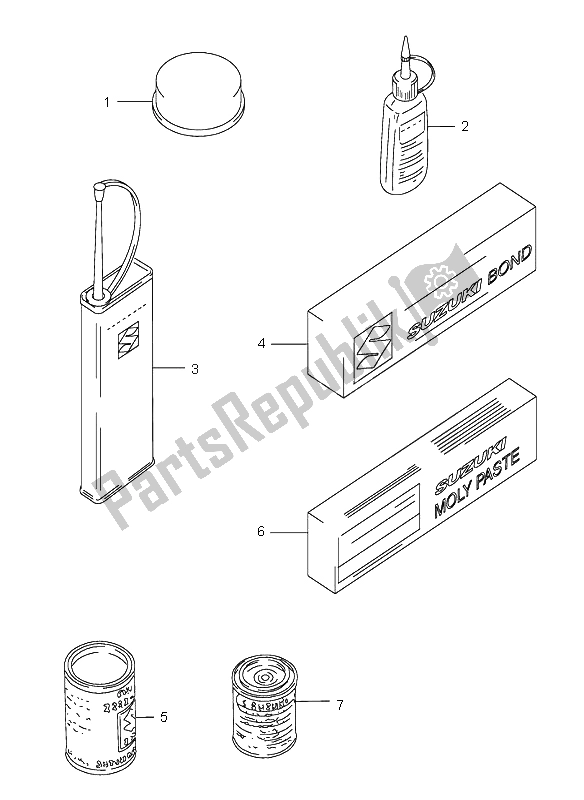 Toutes les pièces pour le Optionnel du Suzuki GZ 250 Marauder 2003