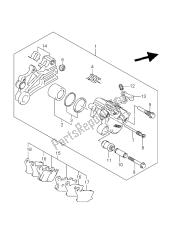 remklauw achter (dl650a e24)