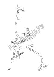 flexible de frein avant (sfv650u)