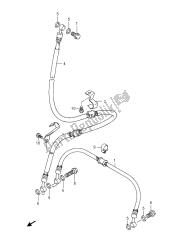 manguera del freno delantero (sfv650u)