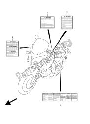 label (dl650 e2)