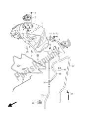 tanque de combustible (gsx-r1000 e51)
