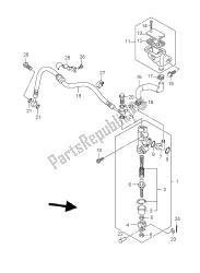 REAR MASTER CYLINDER (GSR600-U)