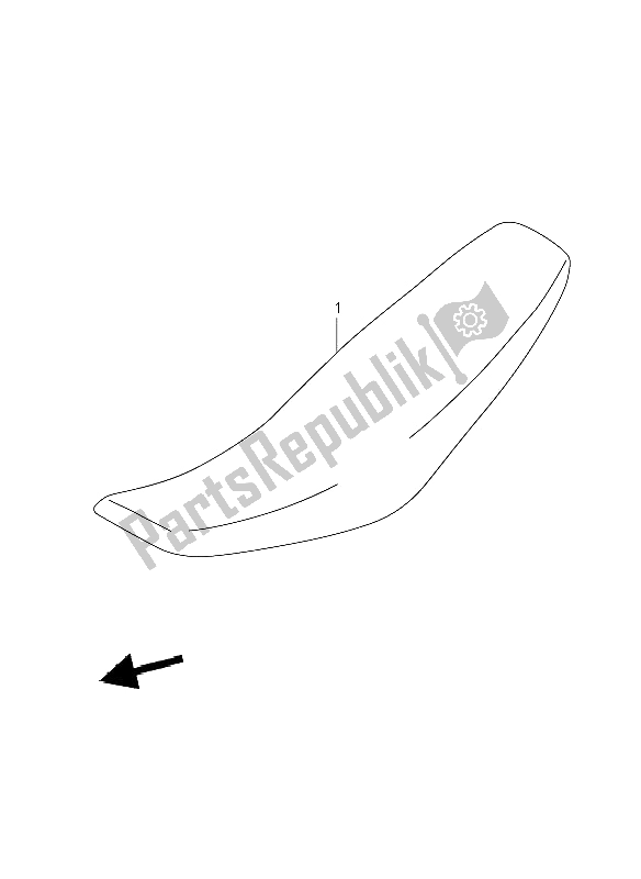 Todas las partes para Asiento de Suzuki RM 250 2008