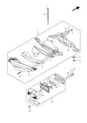 luz de combinación trasera