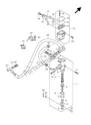 pompa freno posteriore (gsr750 e21)