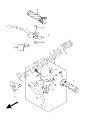 HANDLE LEVER (DL650 E2)