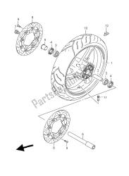 roda dianteira (gsf1250-s)