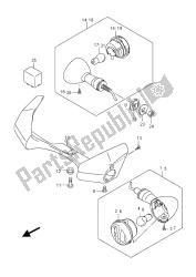 lámpara de señal de giro (vzr1800zuf e19)