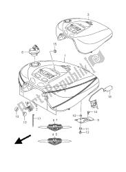 réservoir de carburant (vlr1800t)