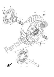 FRONT WHEEL (GSF1250SA E21)