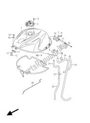 FUEL TANK (GSX-R600 E21)