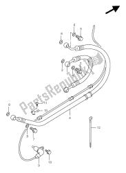 flexible de frein arrière (gsf1200sa)