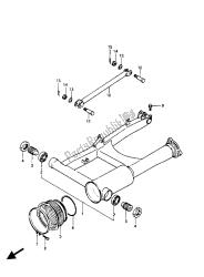 bras oscillant arrière