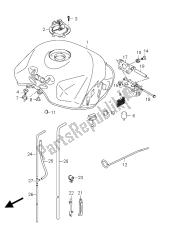 réservoir de carburant (gsr750aue e21)