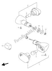 TURN SIGNAL LAMP (SV650-U)