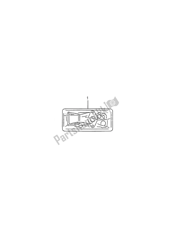 All parts for the Gasket Set of the Suzuki GSX R 600 2016