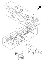 luz trasera (sv1000s-s1-s2)