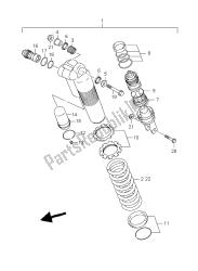 Rear shock absorber