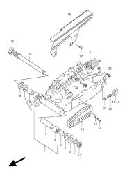 REAR SWINGING ARM (E2-E4-E25-E34-P37)