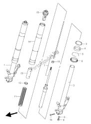 amortisseur de fourche avant