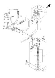 pompa freno posteriore (gsx650fua e21)