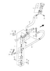 achterste hoofdcilinder (sw)