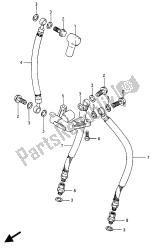 flexible de frein avant