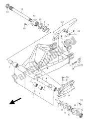 bras oscillant arrière