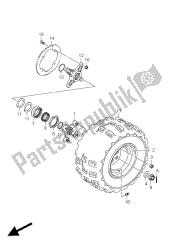 linker achterwiel (lt-r450z)