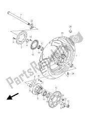 ruota posteriore (gsx650fua e21)