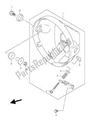 alloggiamento faro (sv650)