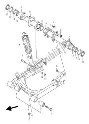 bras oscillant arrière