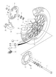 ruota posteriore