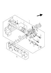 REAR CALIPER (GSF1250S E21)