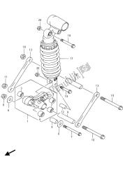 REAR CUSHION LEVER (GSX1300RAUF E19)