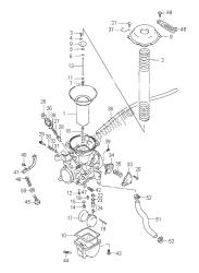 carburateur (achter)