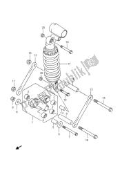 REAR CUSHION LEVER (GSX1300RAUF E19)