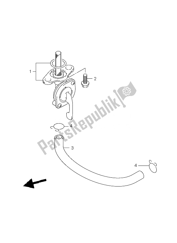 Toutes les pièces pour le Robinet De Carburant du Suzuki RM 250 2007