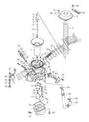 carburateur (achter)