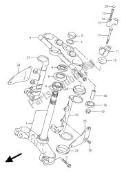 mostek kierownicy (gsf1200-s)