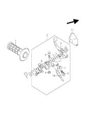 palanca de la palanca izquierda (dr-z400e e1)