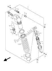 Rear shock absorber