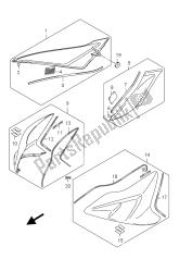 FUEL TANK COVER (GSX-R750UF E21)