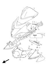 cuerpo de carenado (gsx1300r e24)