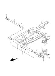 bras oscillant arrière