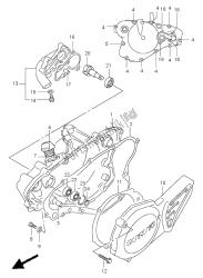 CRANKCASE COVER & WATER PUMP