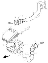 BELT COOLING DUCT