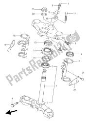 potence de direction (sv650)