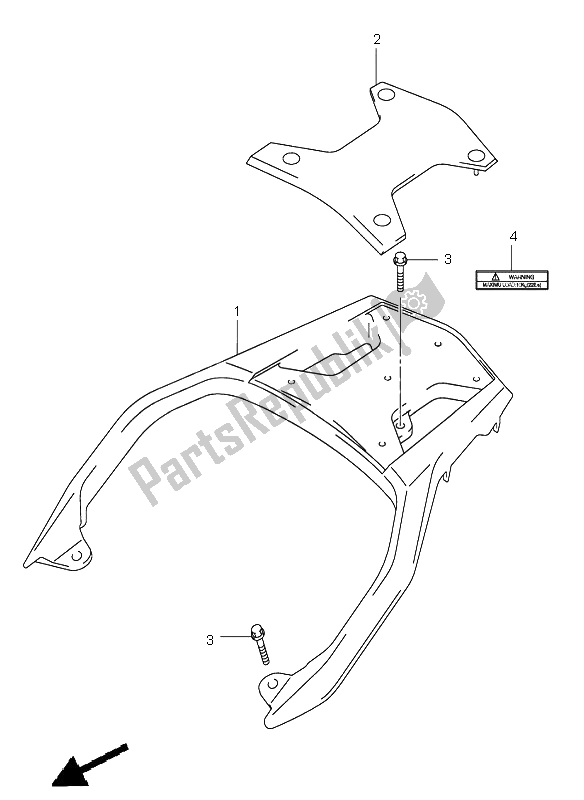 Todas las partes para Portador de Suzuki DL 1000 V Strom 2005